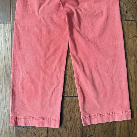 Pilcro Women's 27 Wide Leg Cropped Pants High Rise Stretch Boho Spring - Picture 6 of 14